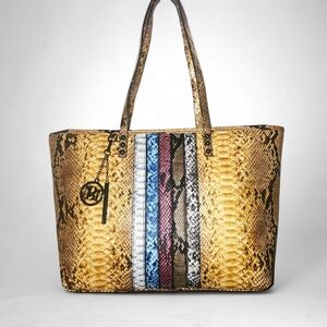 Badgley Mischka Mustard Tote